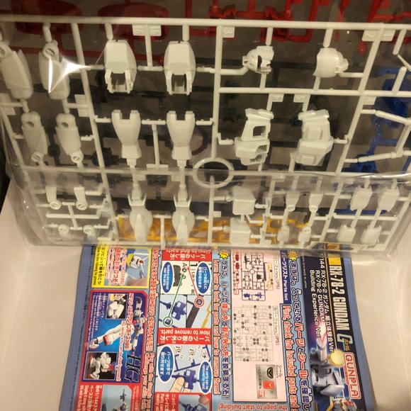 GUNPLA RX-78-2 Gundam Building Experience VER. 1/144 Model Kit Figure A7 -BANDAI - Picture 6 of 7